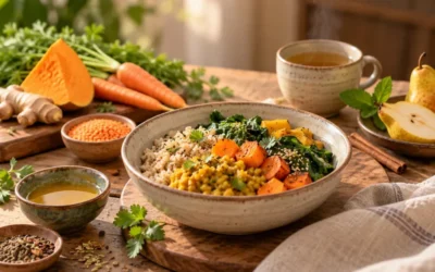 Alimentación para Vata: principios básicos según Ayurveda
