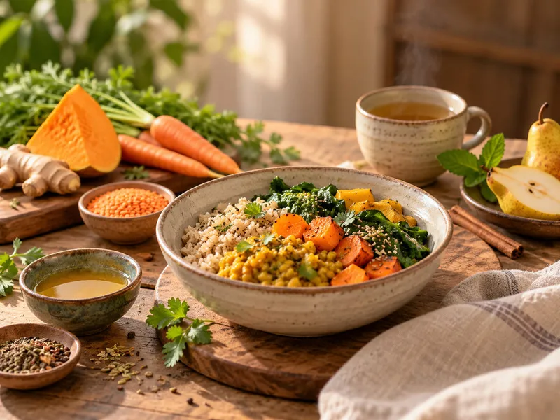 Alimentación para Vata según Ayurveda